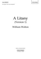 Litany SSAA choral sheet music cover Thumbnail